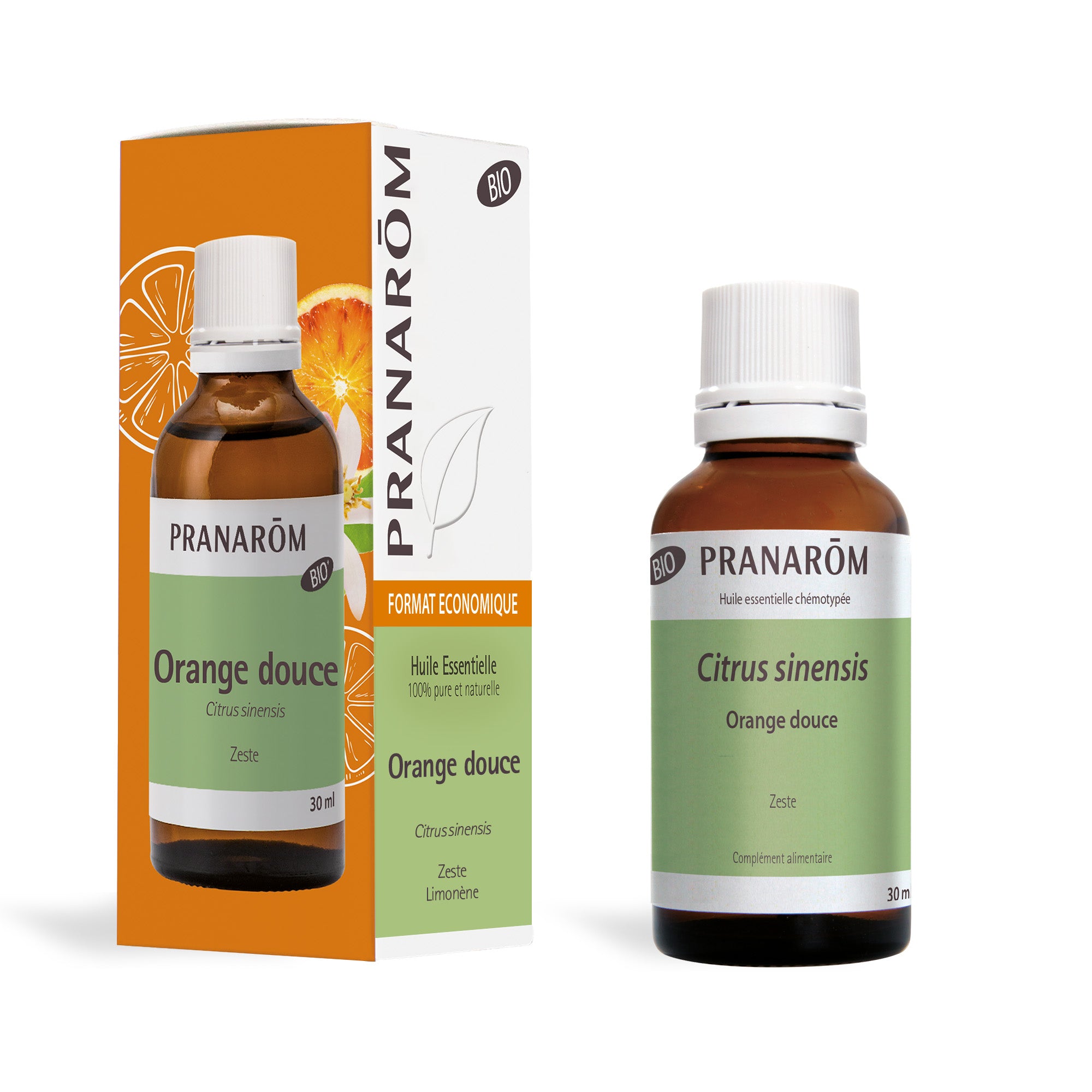 Huile Essentielle d'Orange douce - 30 ml Bio | Pranarôm