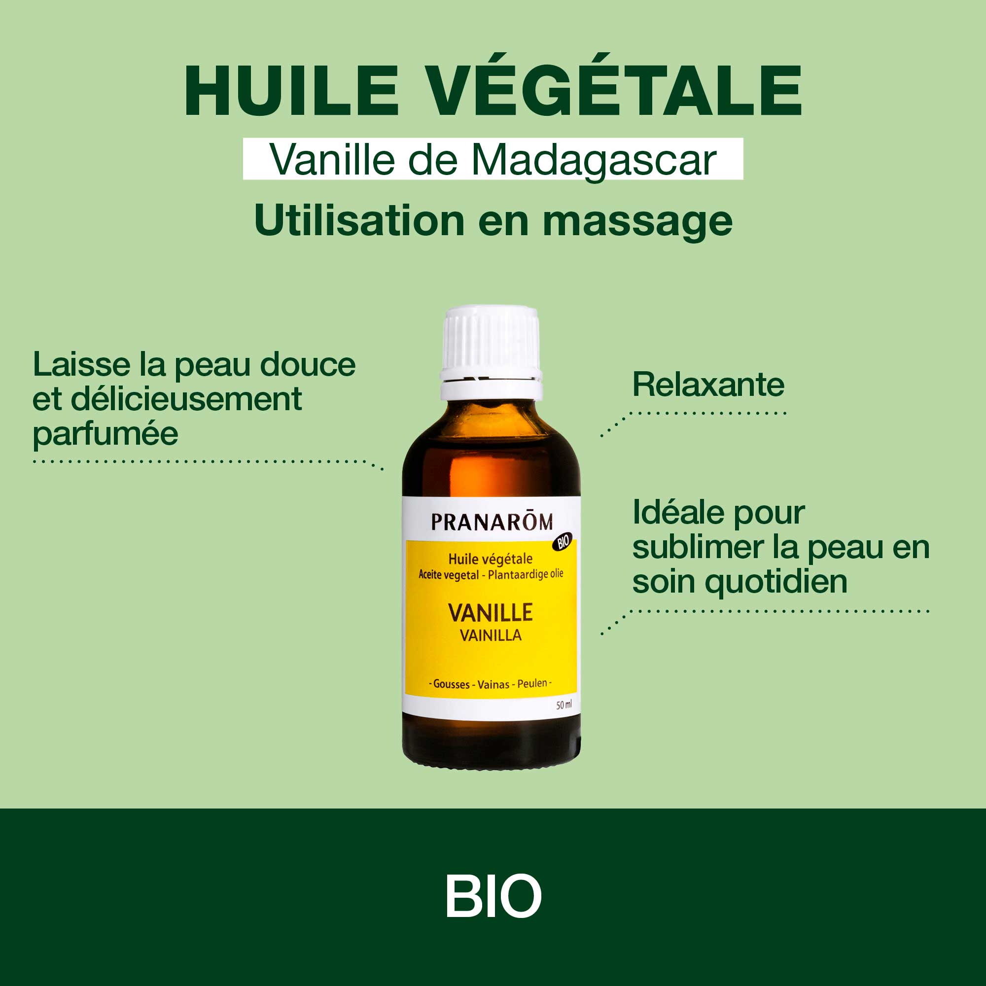 Huile de massage relaxante