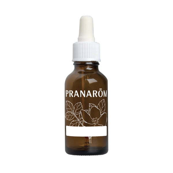 Flacon en verre compte-goutte pour les DIY et recettes de cosmétiques maison.