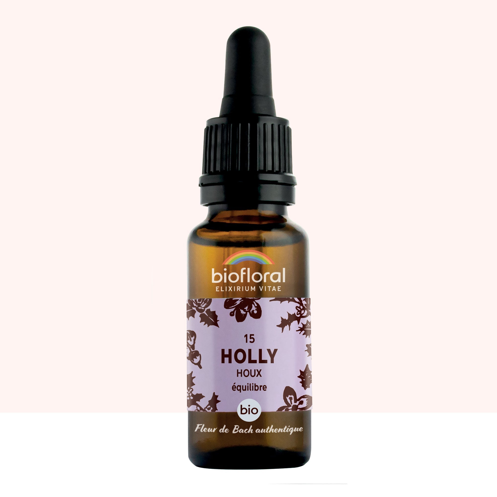 Flowers of Bach 15 Holly - Houx - Bio Demeter
