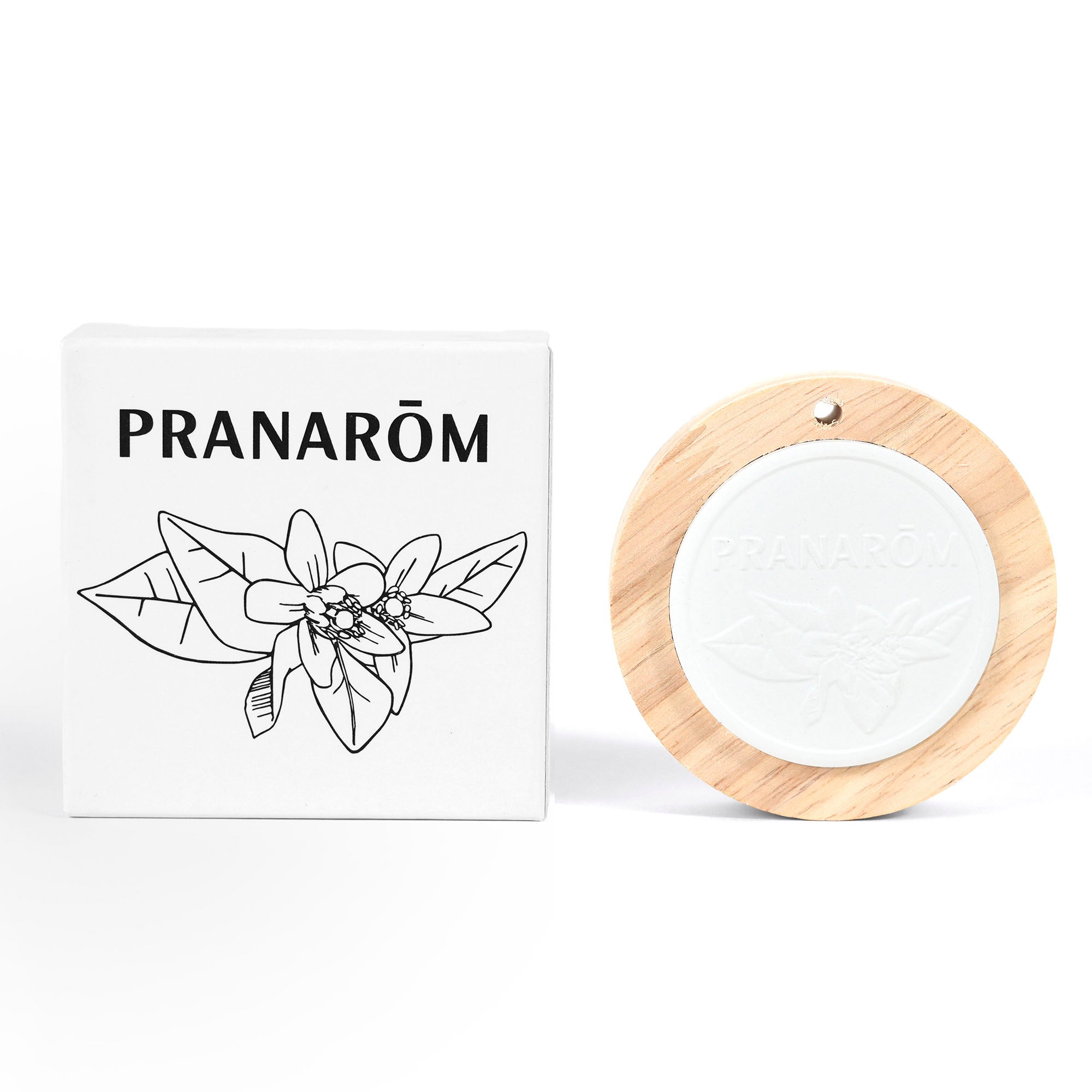 Galet de céramique pour un diffuseur d'huiles essentielles de Pranarôm.