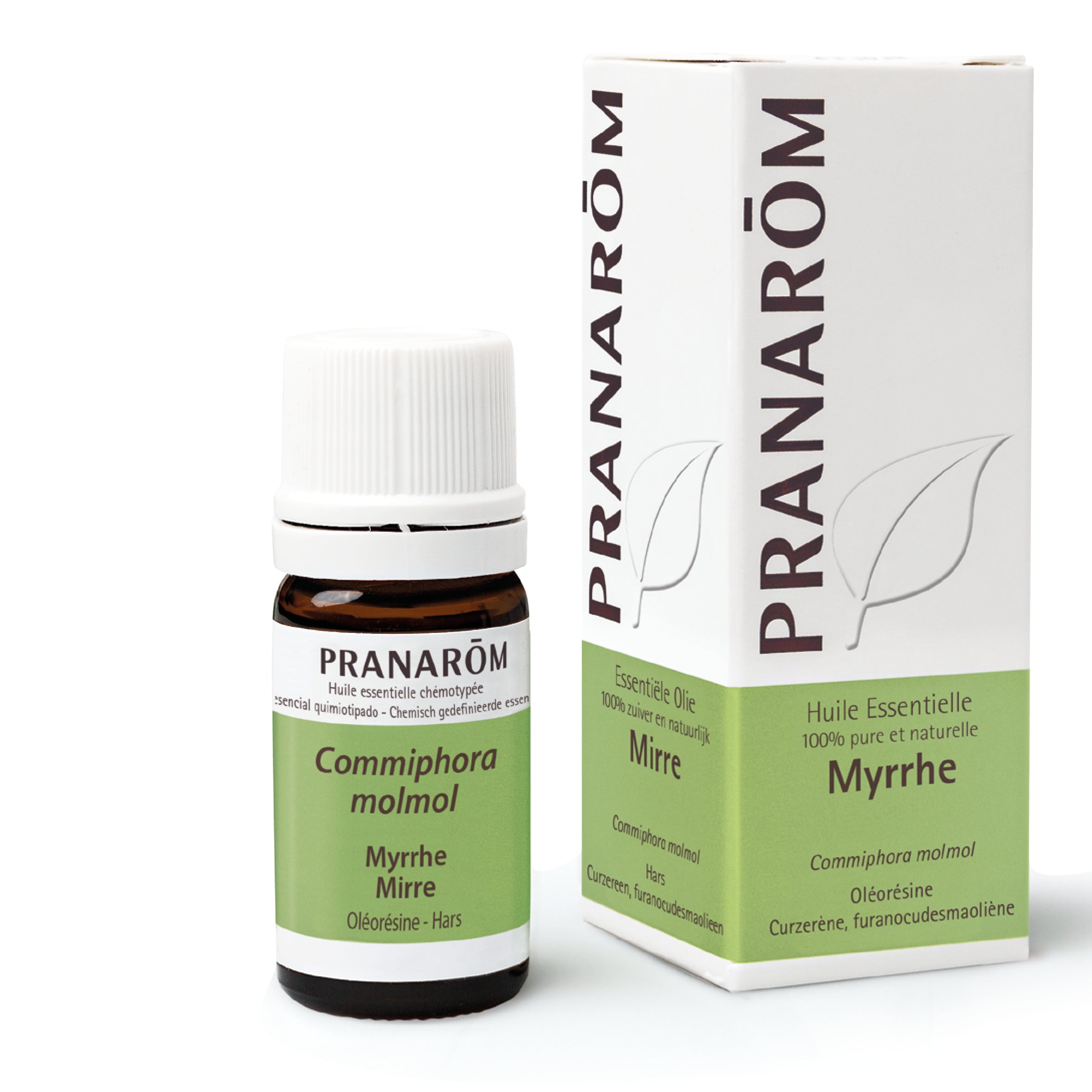 Flacon d'huile essentielle de myrrhe (commiphora molmol), 5ml, de Pranarôm.