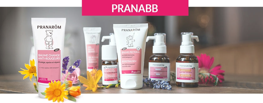 Gamme produits naturels bébé aux huiles essentielles