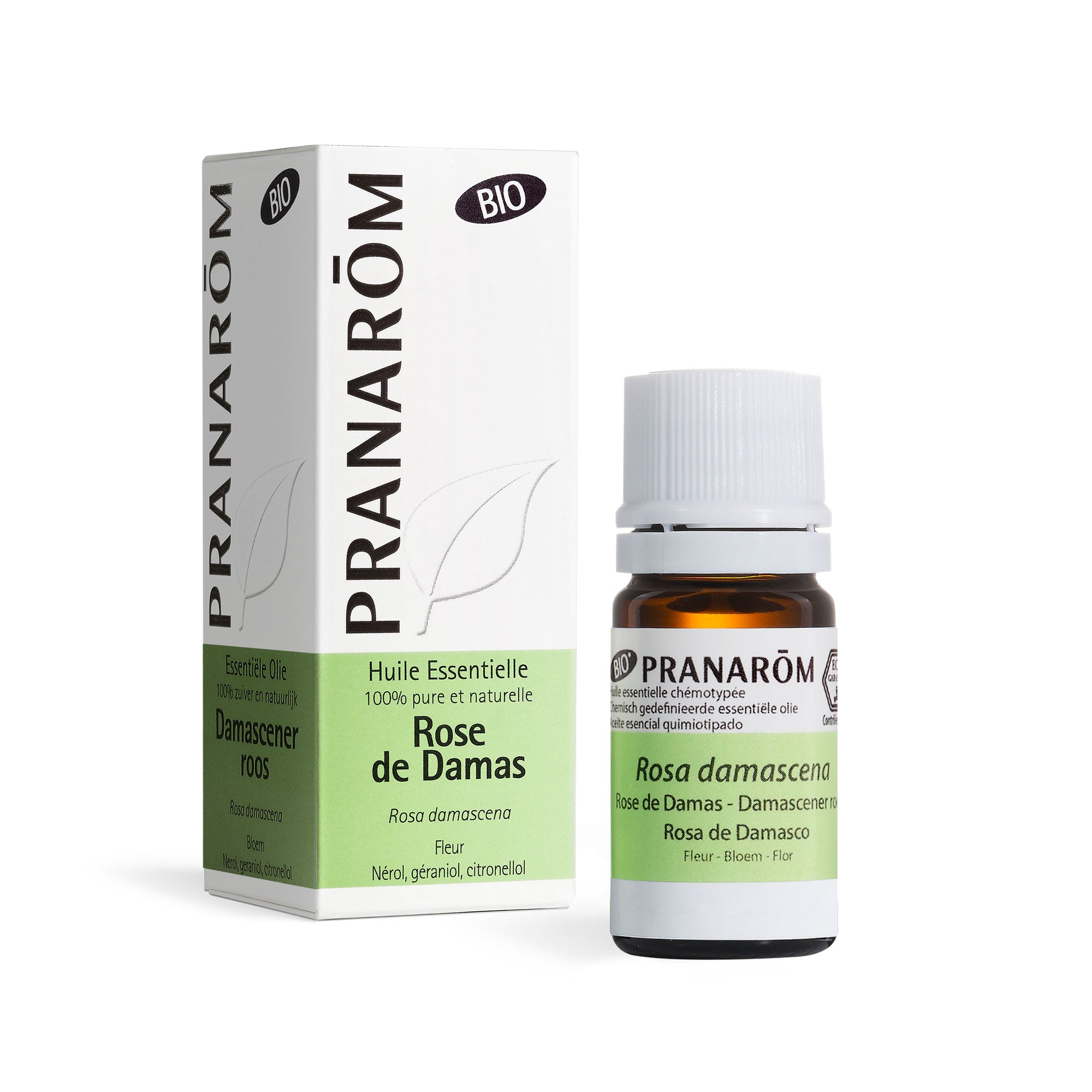 Huile Essentielle de Rose de Damas - 5 ml Bio | Pranarôm