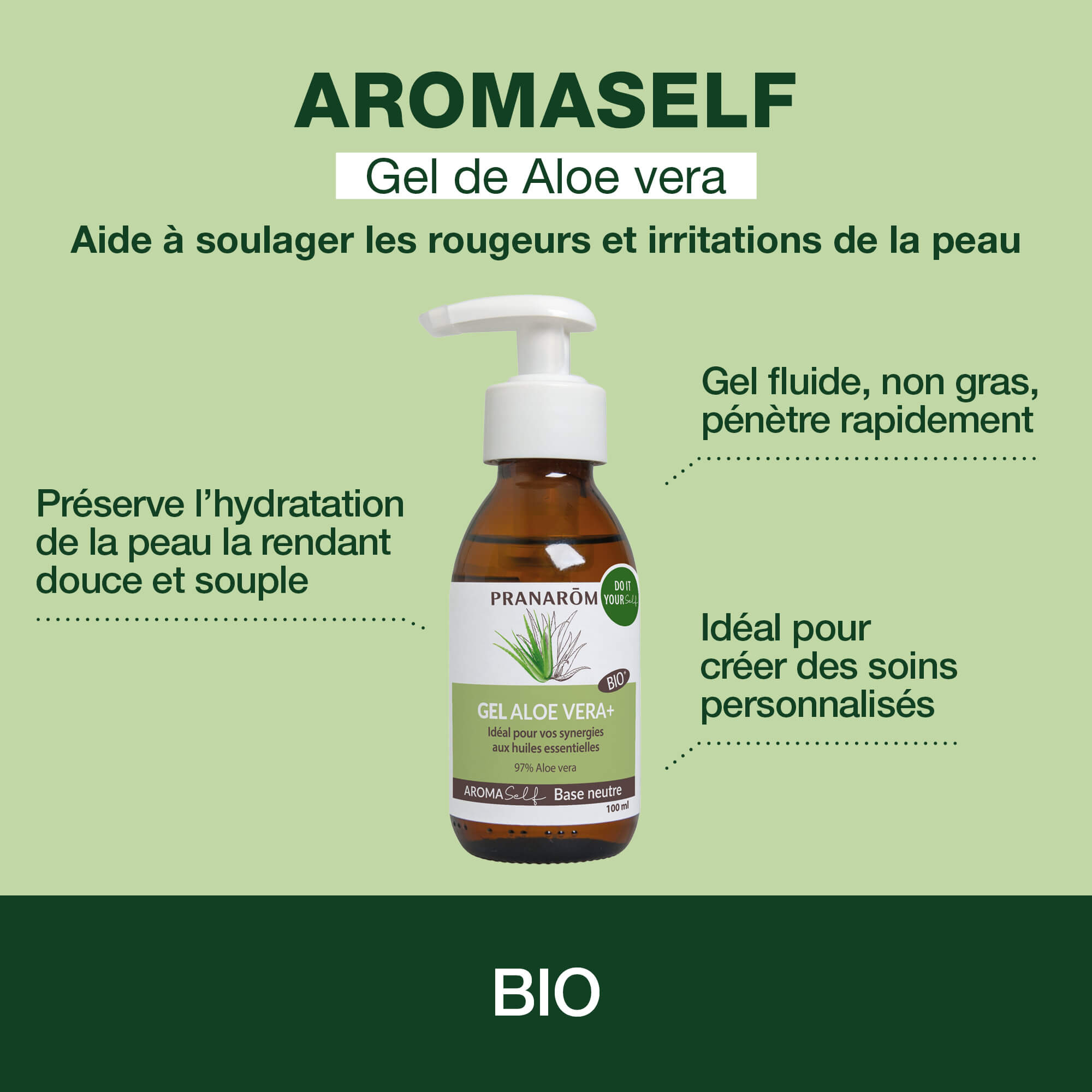 Gel Aloe vera+ - Bio