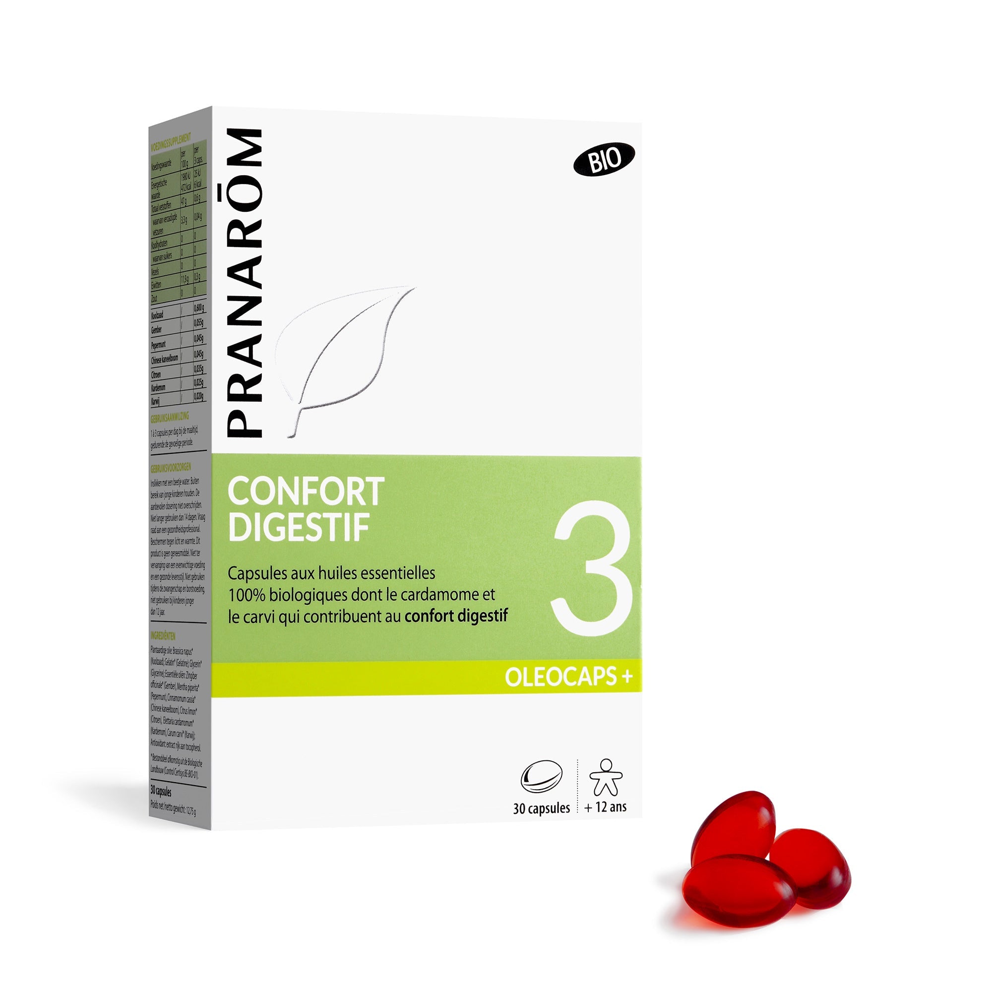 Capsules n°3 - Confort digestif - Bio