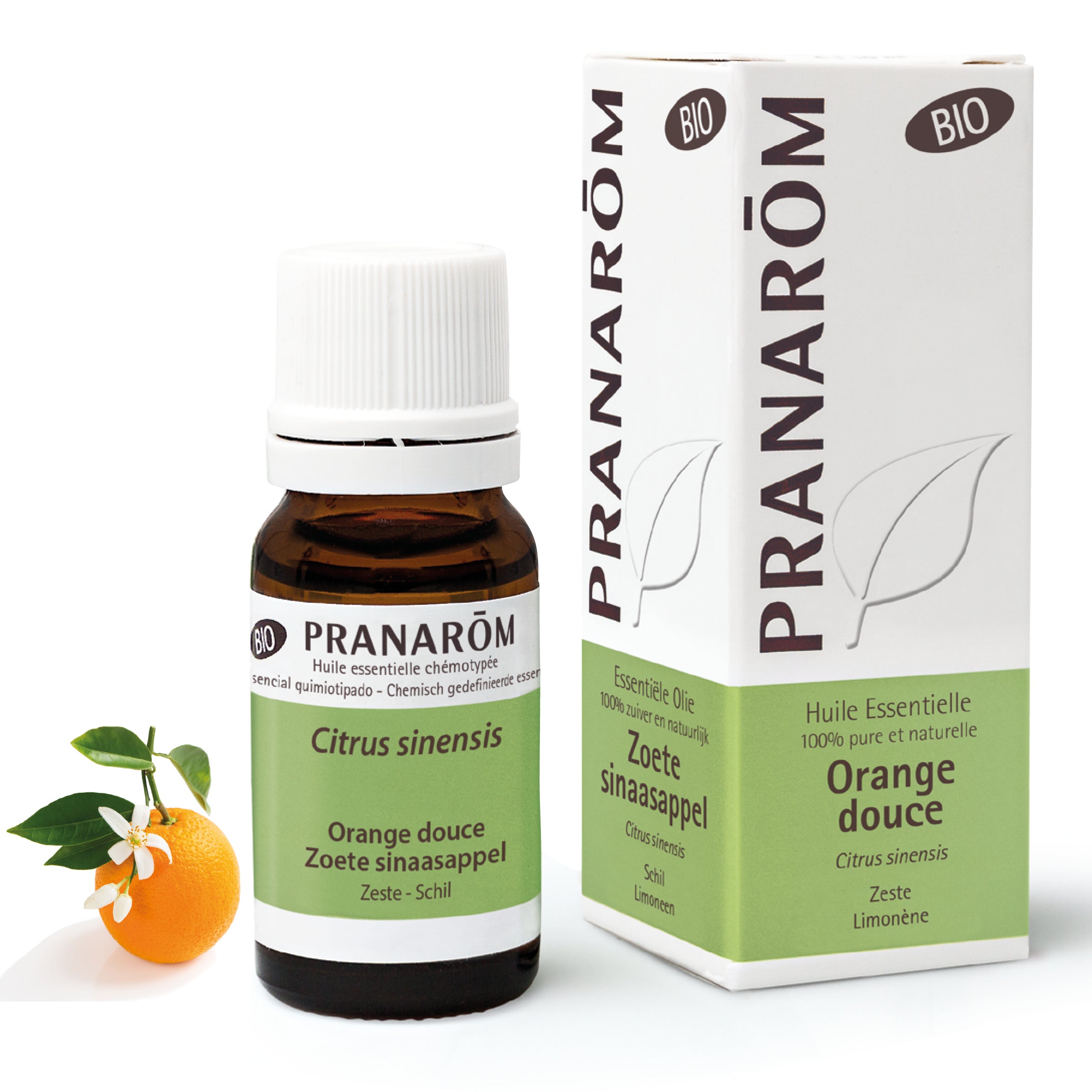 Huile Essentielle d'Orange douce - 10 ml Bio | Pranarôm