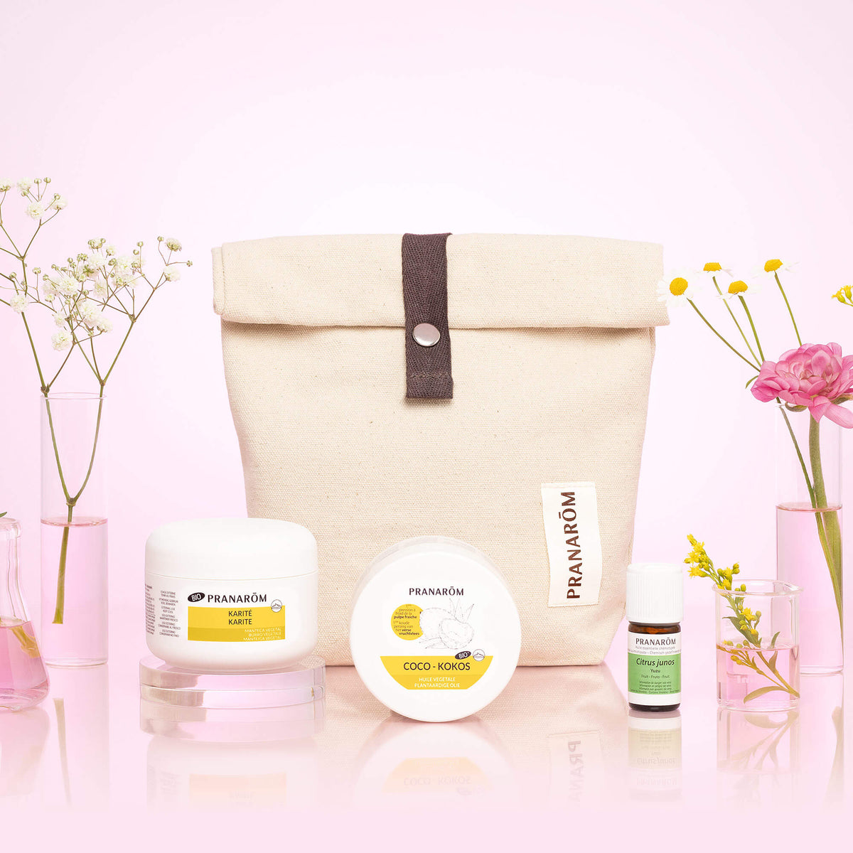 Coffret DIY Baume corps gourmand au Yuzu et Coco - Trousse offerte