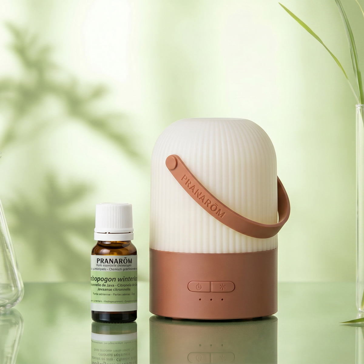 Duo anti-moustiques – Diffuseur Louma + Huile Essentielle de Citronnelle offerte