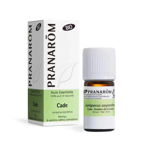 Huile essentielle bio de Cade Pranarôm pure et naturelle.