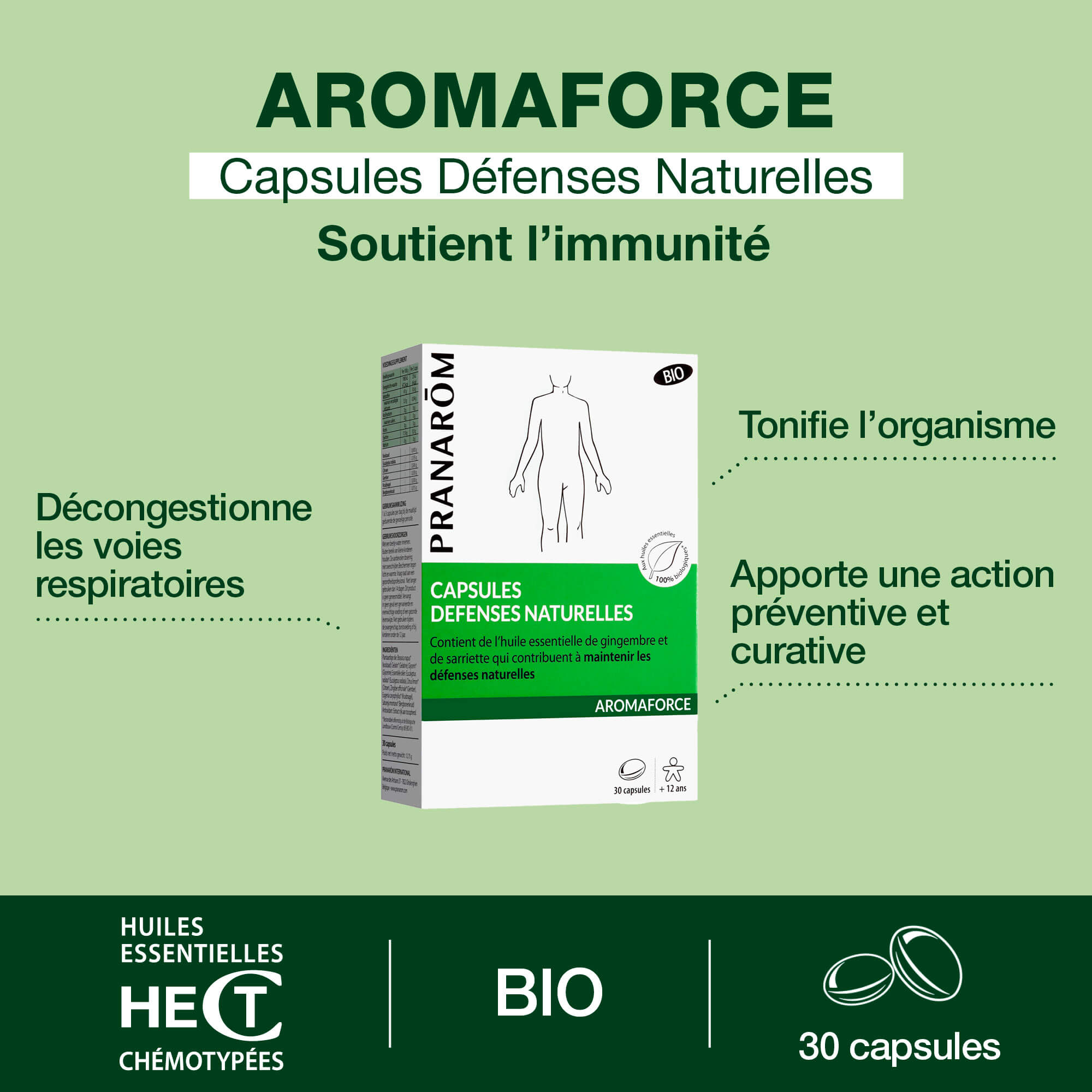 Capsules Défenses naturelles - Bio