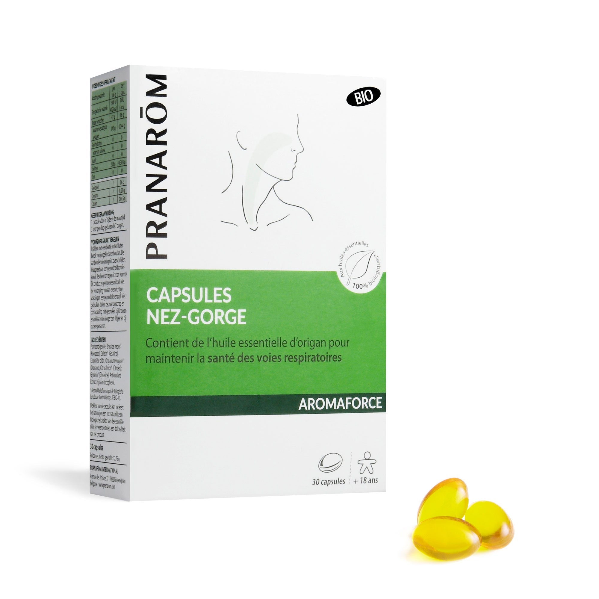 Nose-throat capsules - Bio