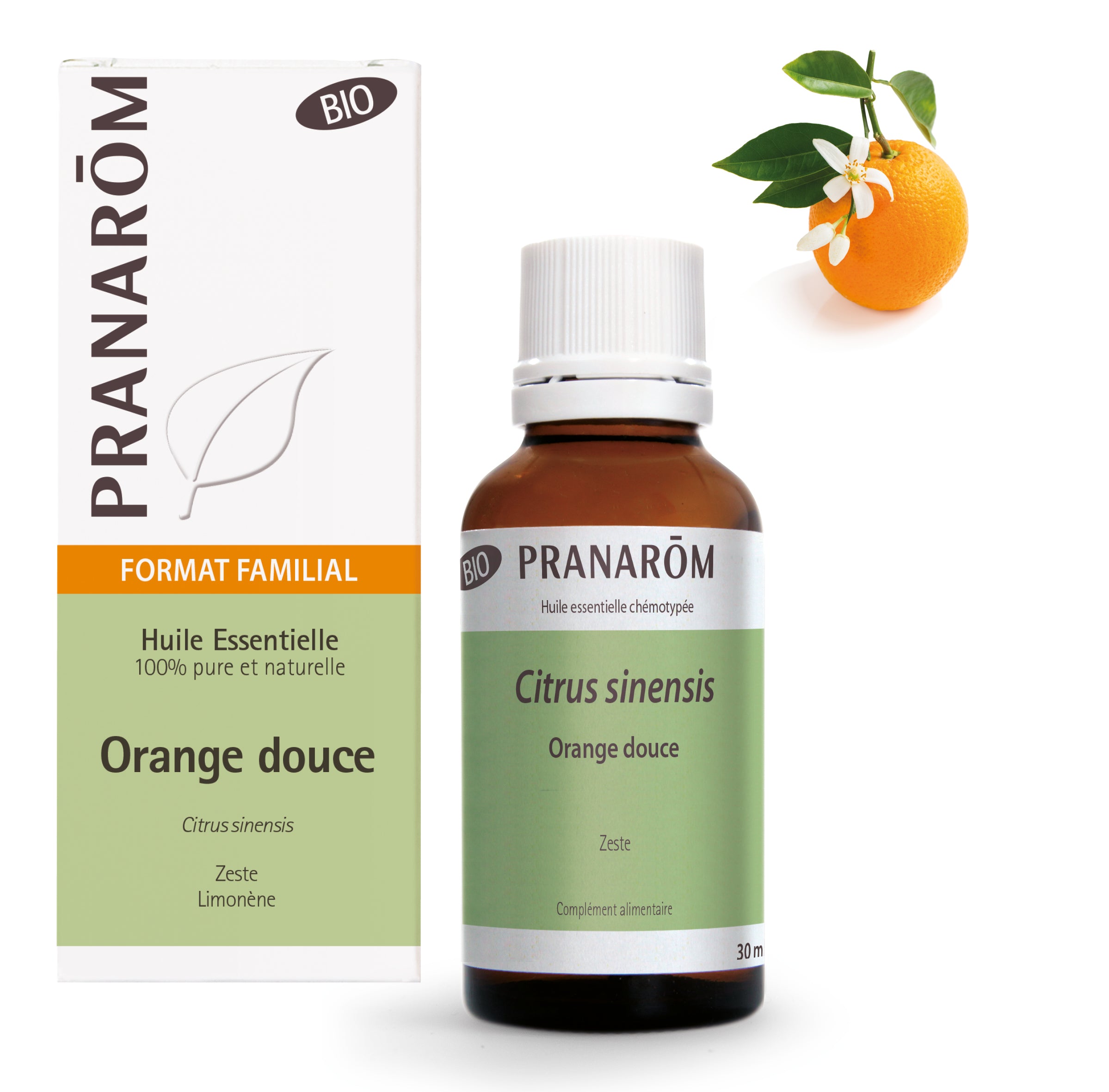 Huile essentielle d'Orange douce bio - 10 ml
