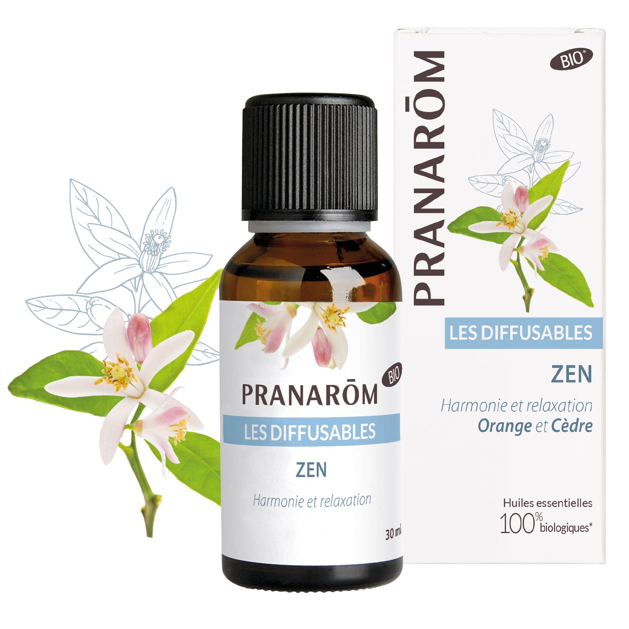Zen Essential Oil for diffusion - Bio