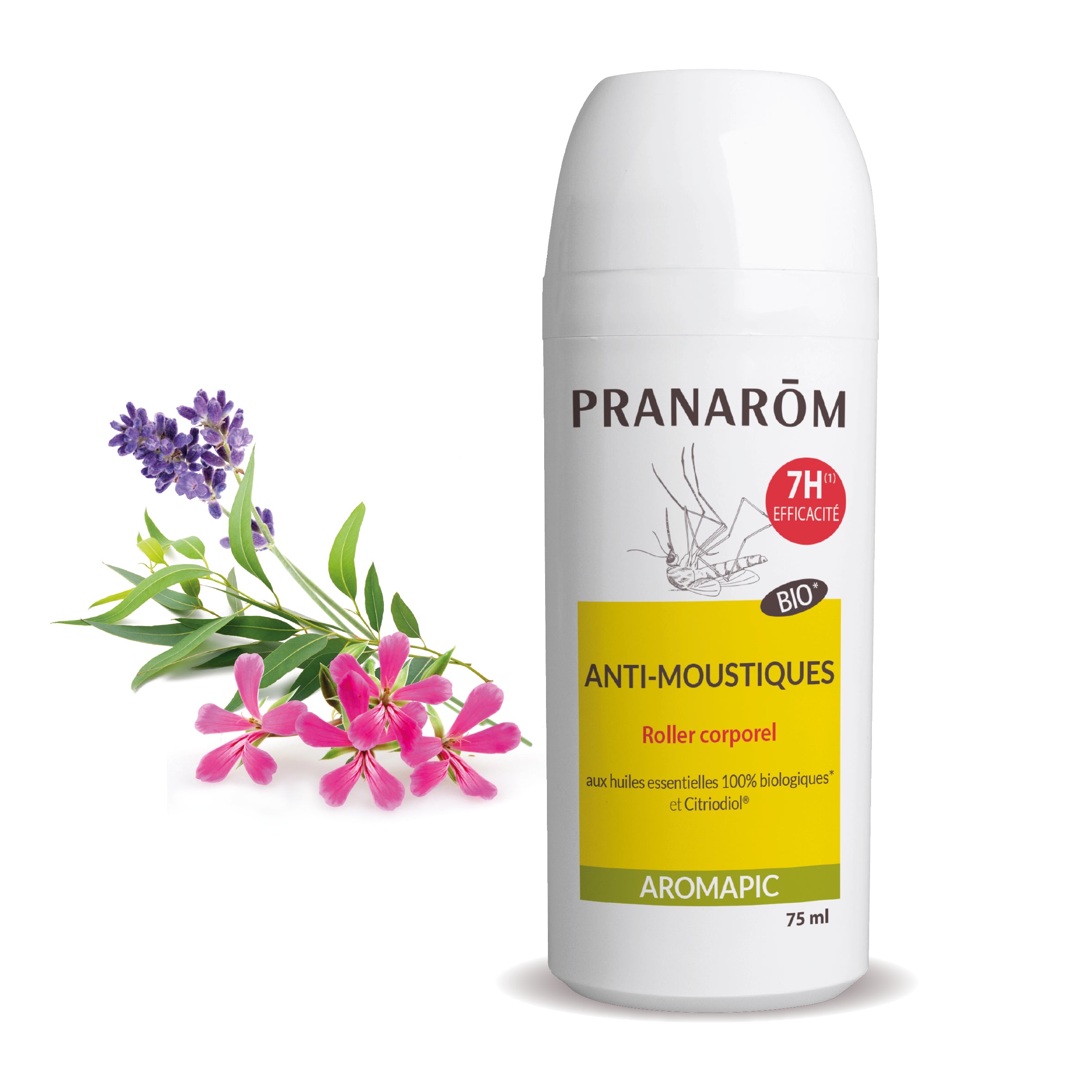 Pranarôm PranaBB Roller Anti-zanzare Bio | Repellente Naturale Per Bambini 6-30 Mesi
