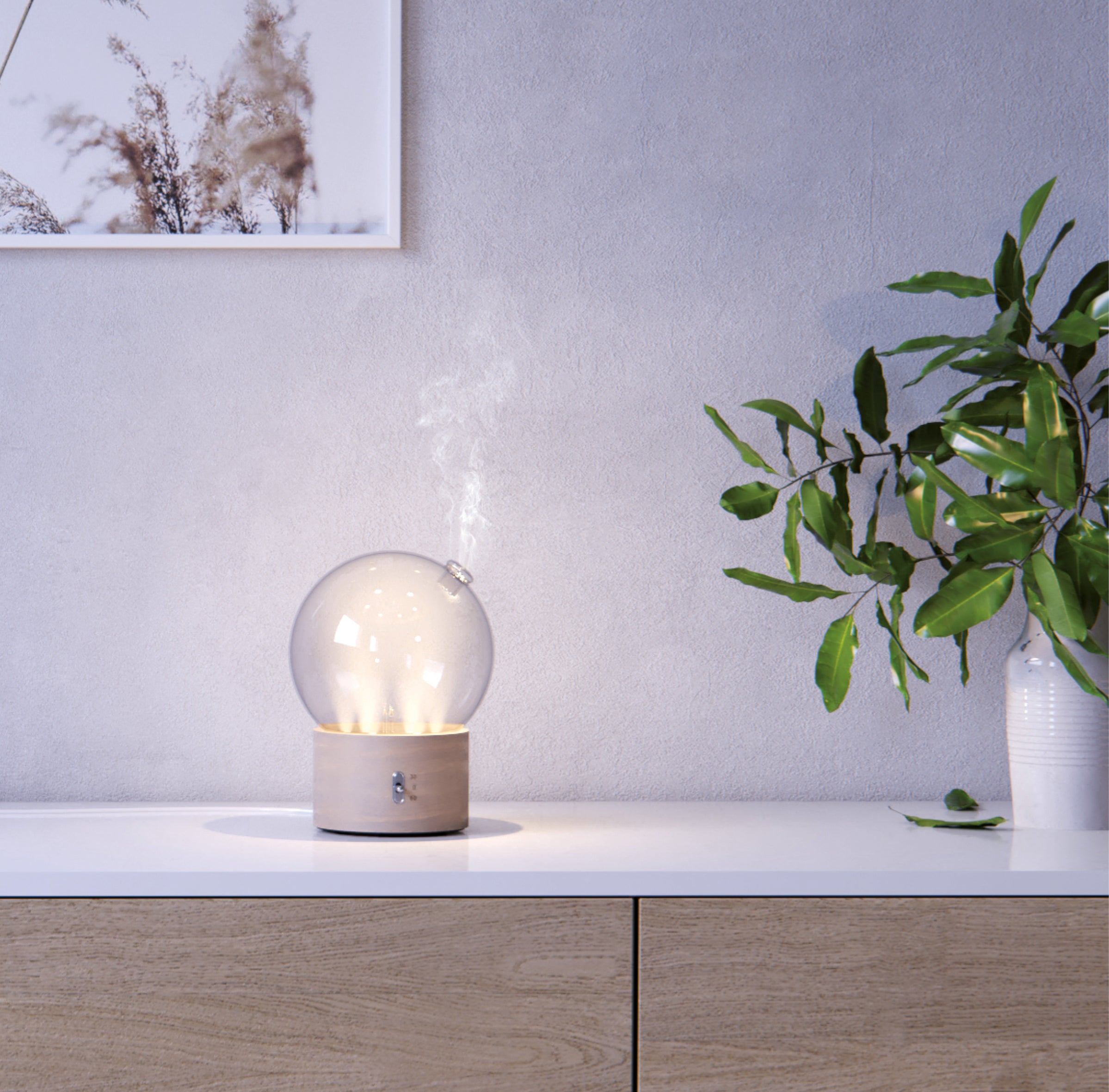 Soucoupes En Verre Transparent Pour Huiles Essentielles - 2 Pièces, Pour Diffuseur, Lampe à Parfum, Décoration Maison