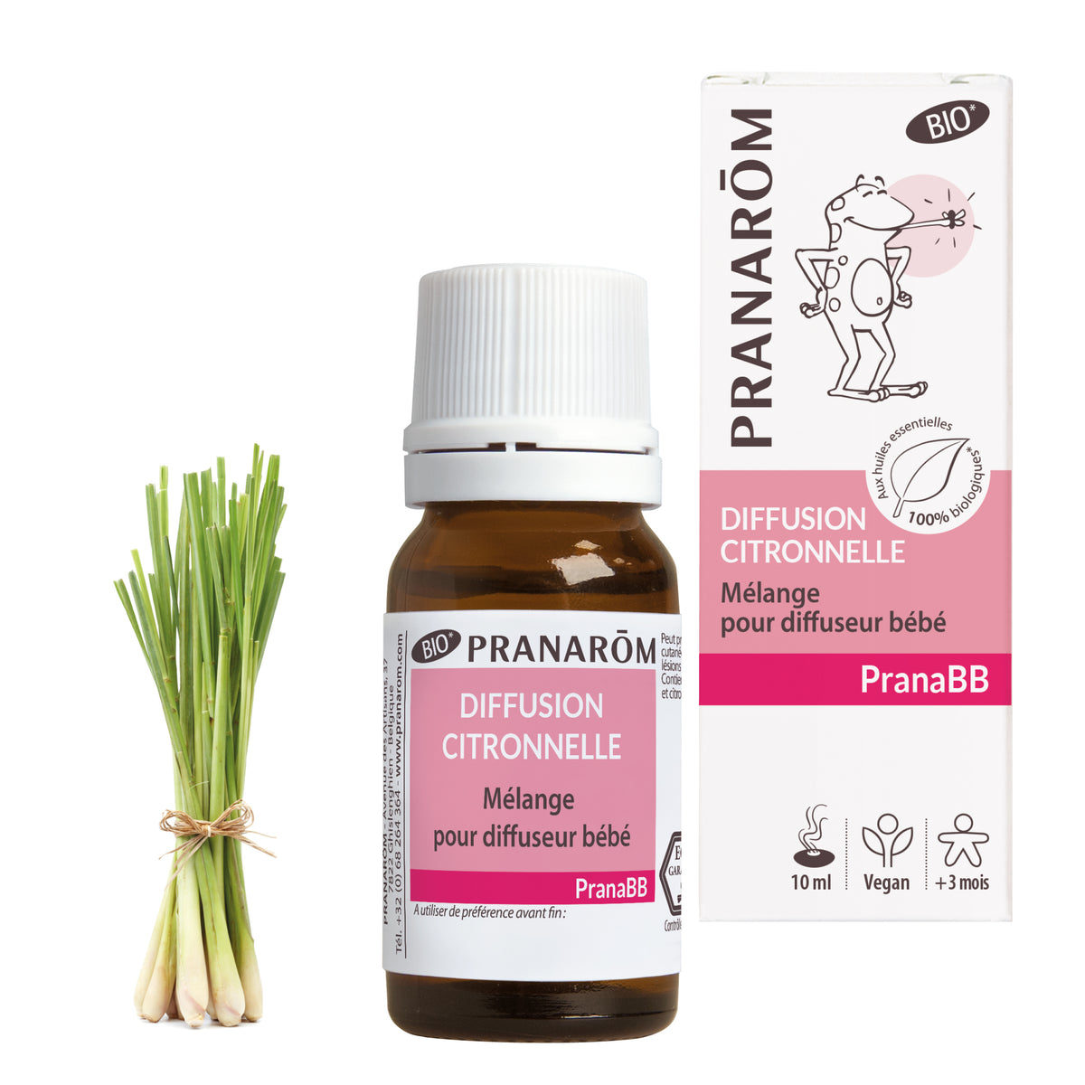 Pranarôm Aromapic Spray Lacté Répulsif Anti-Moustiques & Tiques - 10 Heures De Protection - Huiles Essentielles BIO 100ml