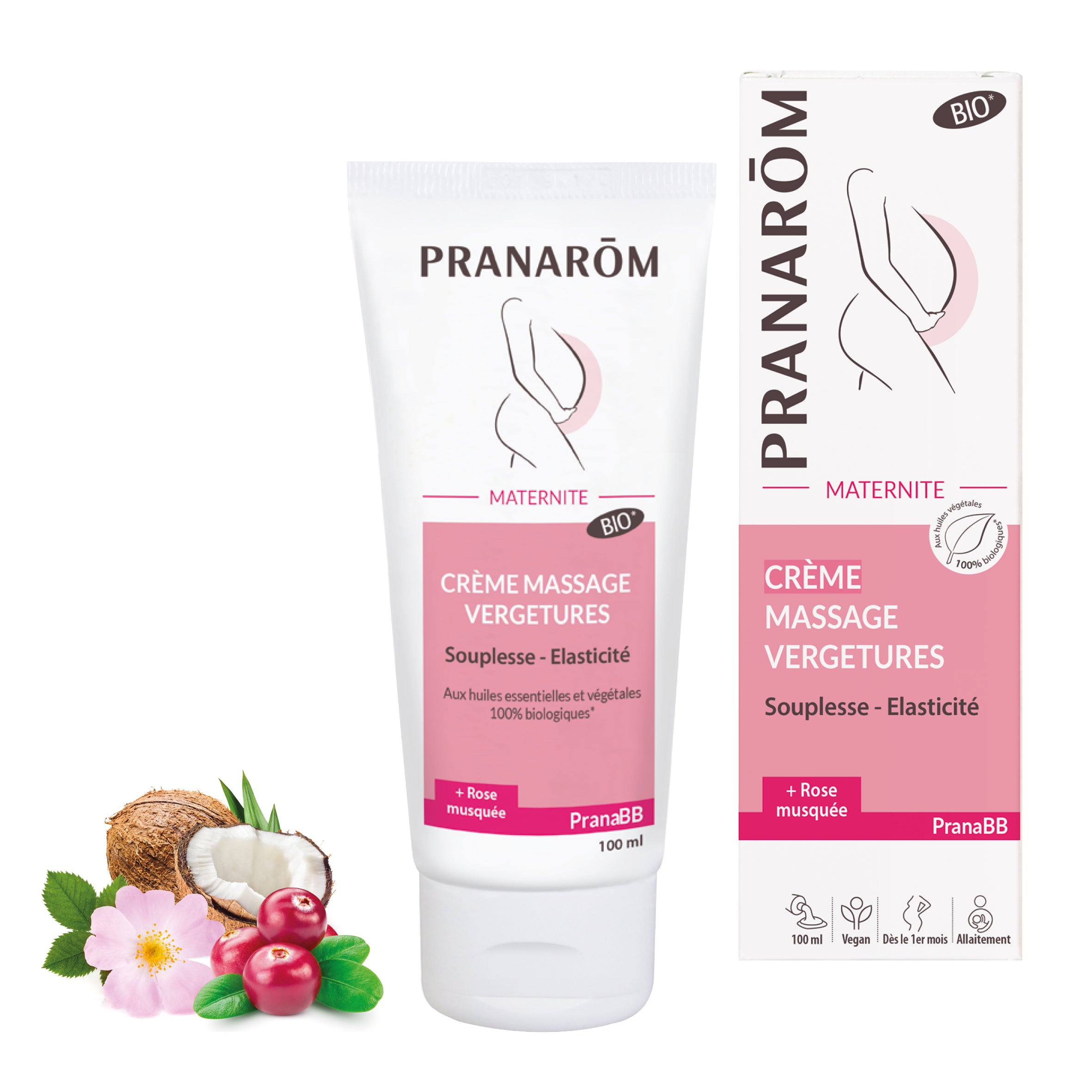 Crème - massage vergetures - Bio | Pranarôm
