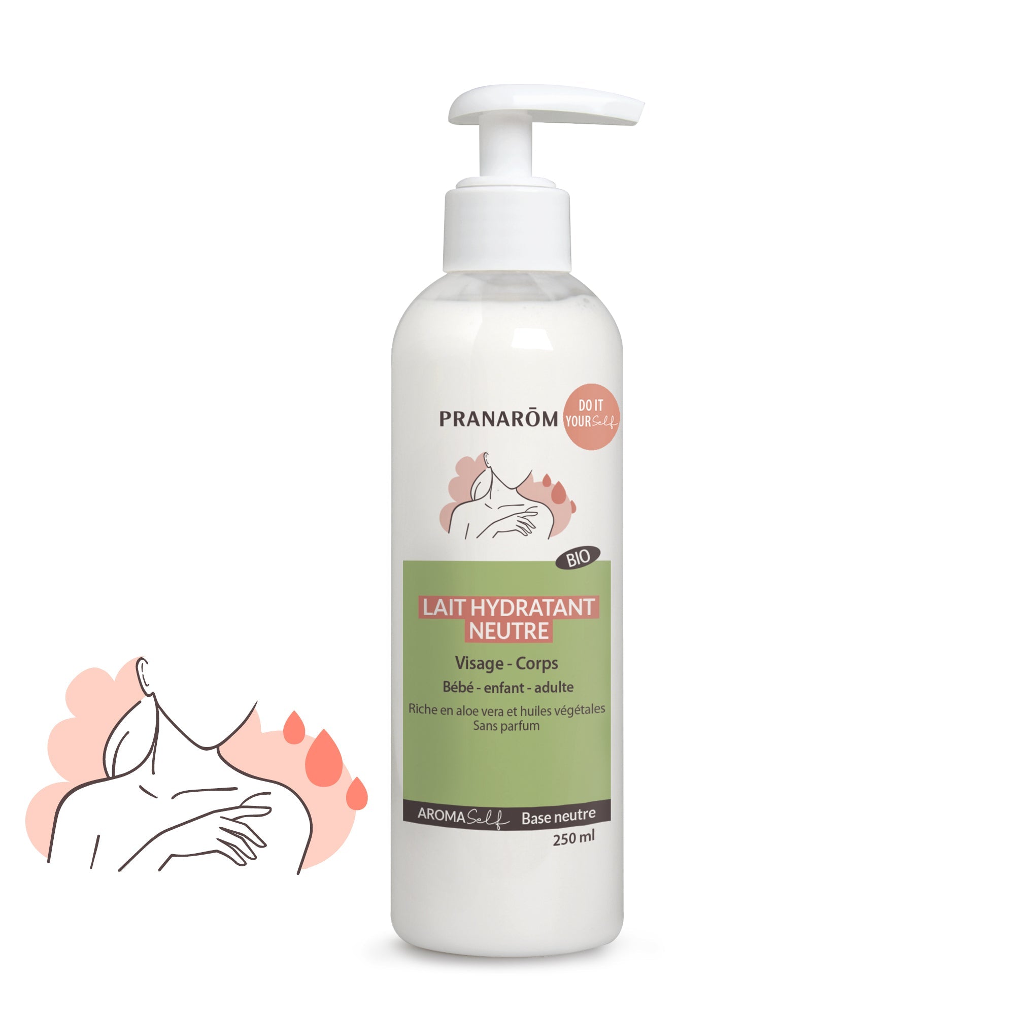 Neutral moisturising milk - Bio