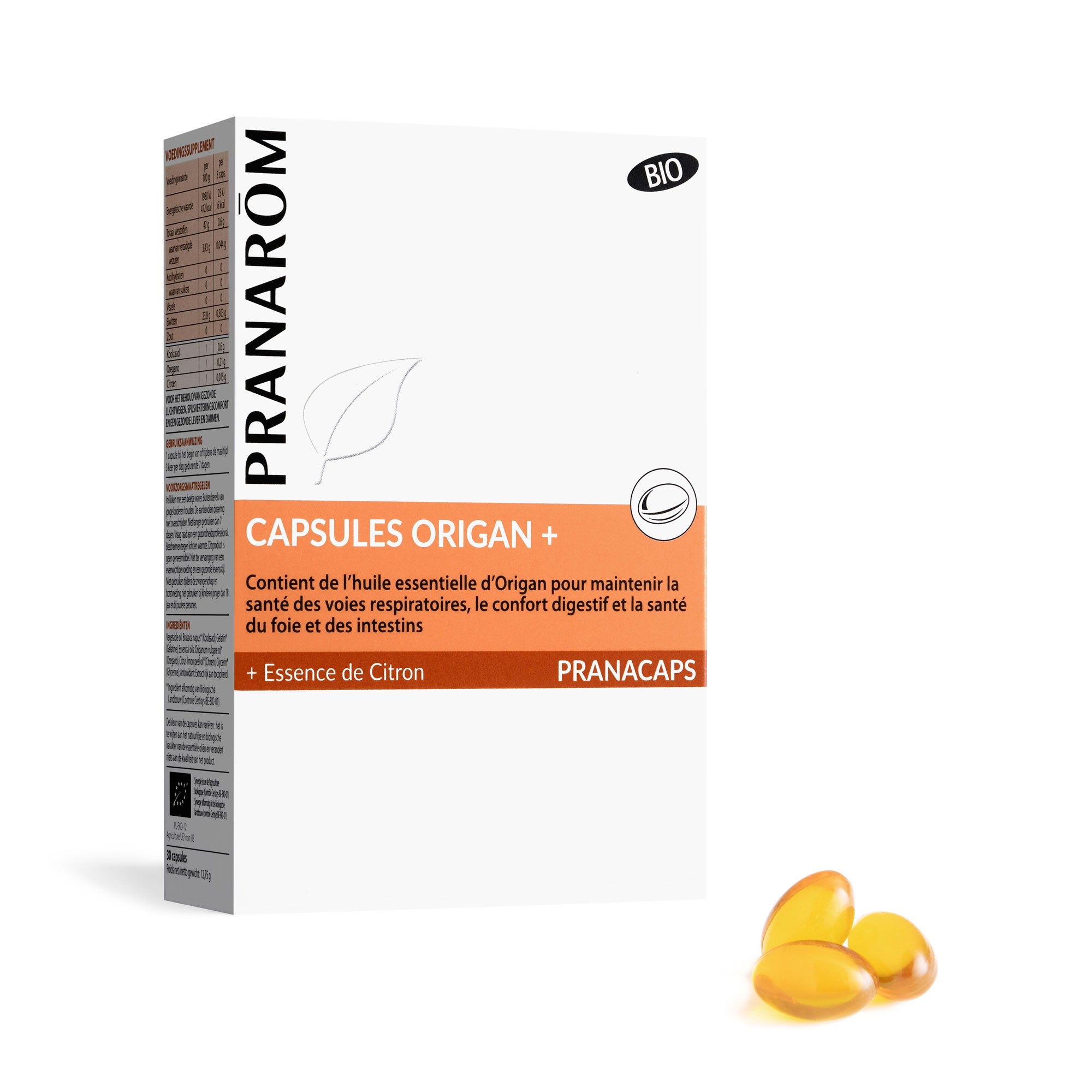 Achetez Oléocaps + 7 Bio - Détente 30 capsules d'huiles essentielles -  Pranarôm