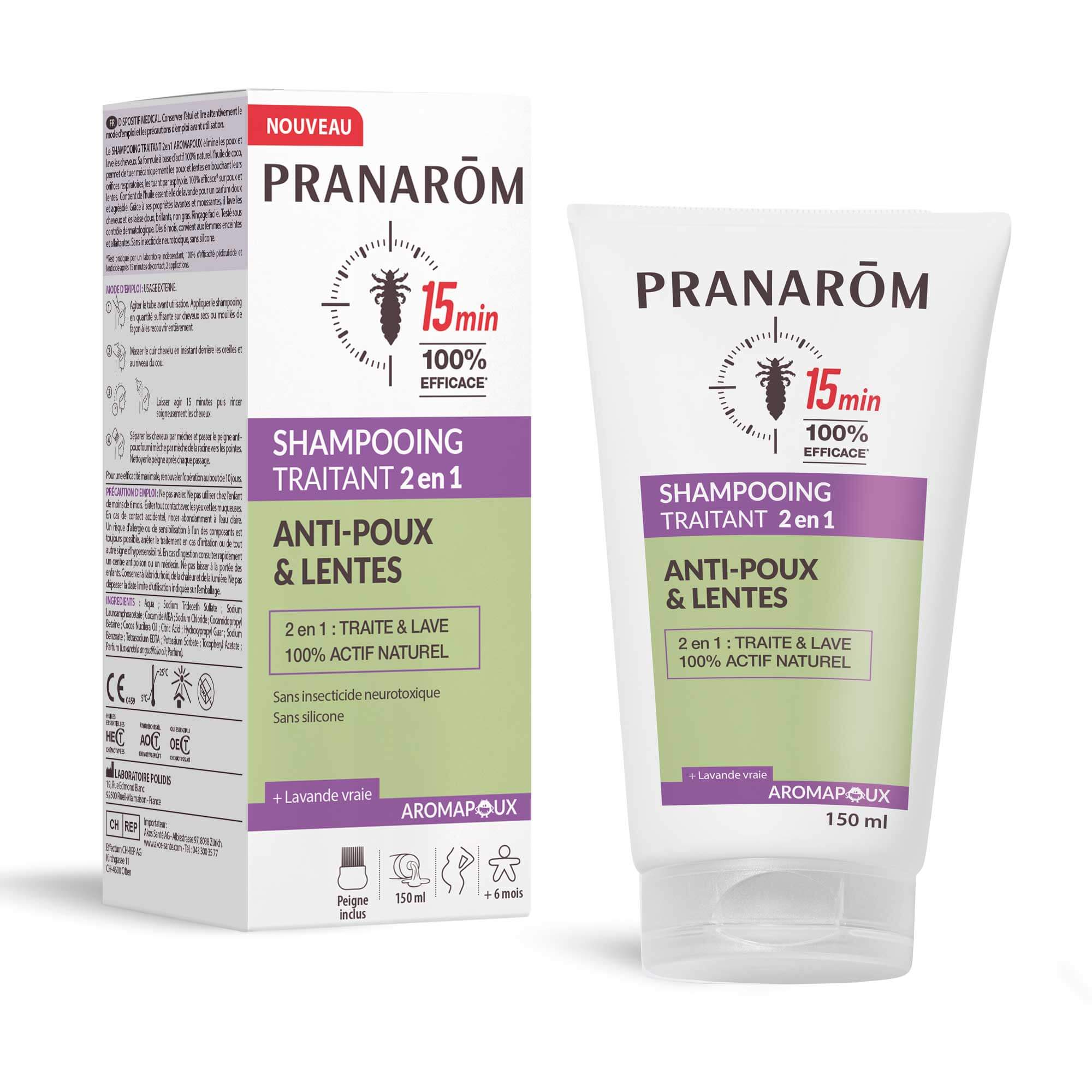 2 in 1 treatment shampoo for lice and nits