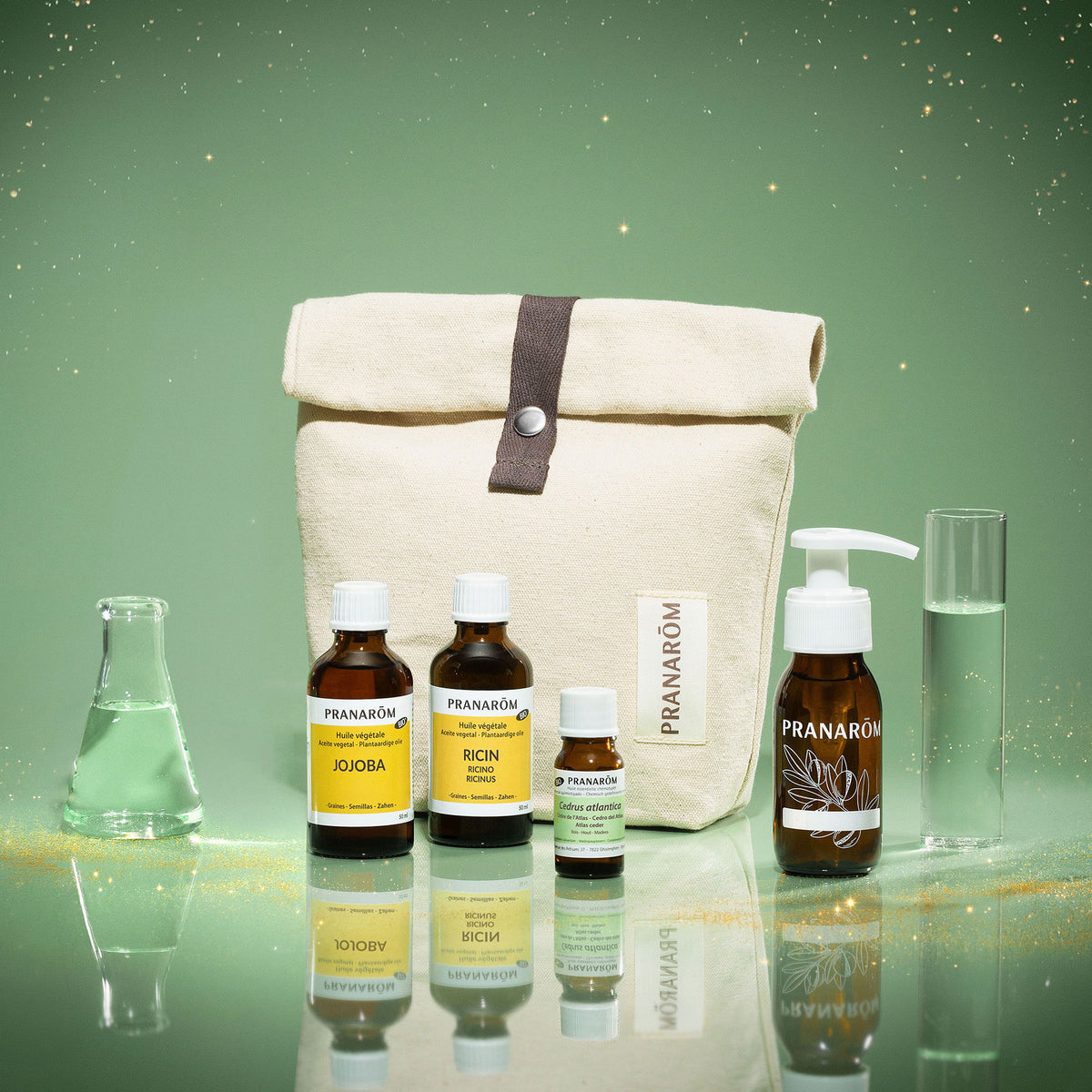 Soin barbe nourrissant - Trousse et flacon pompe offerts