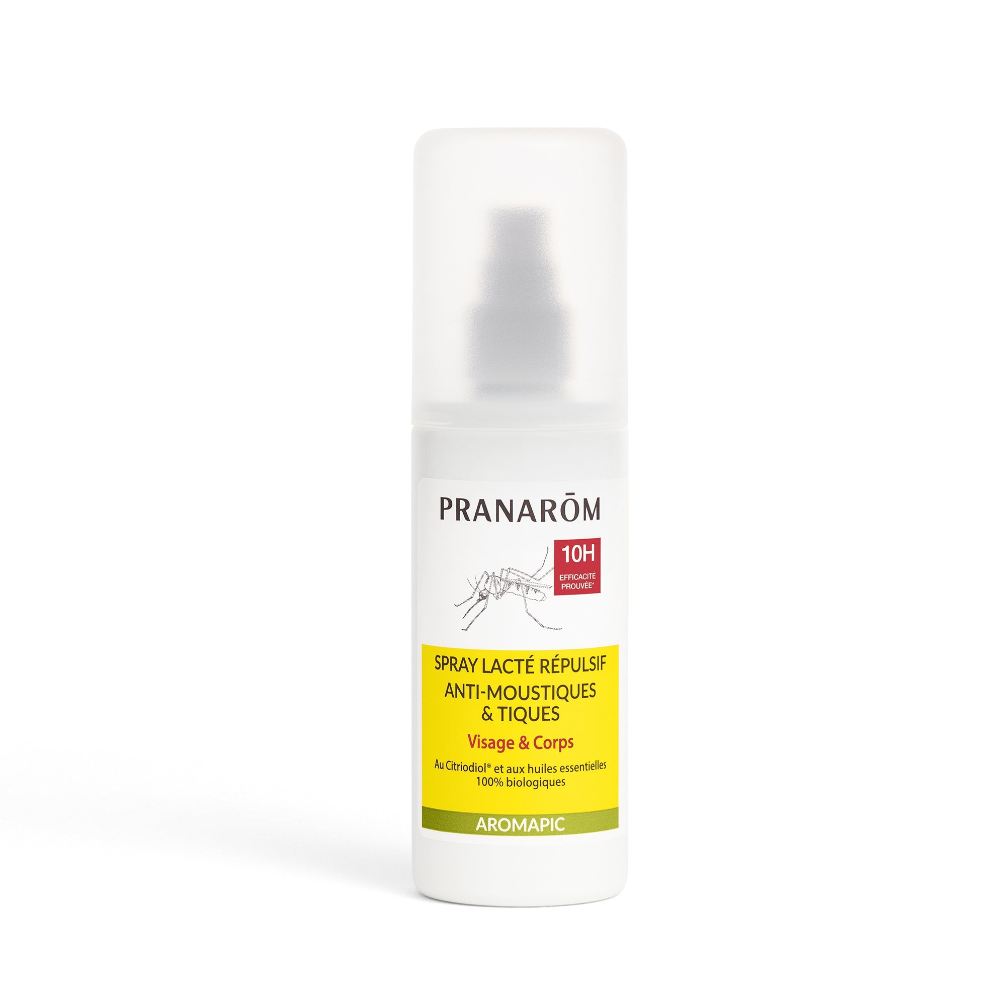 Milky spray for mosquitoes and ticks